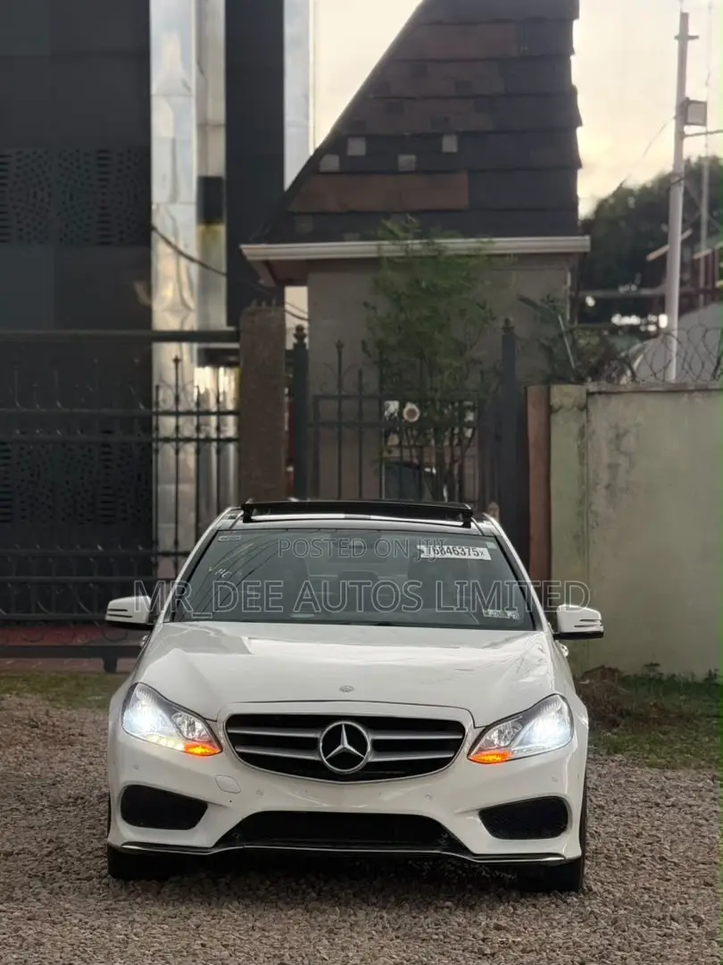 Mercedes-Benz E350 2015 White