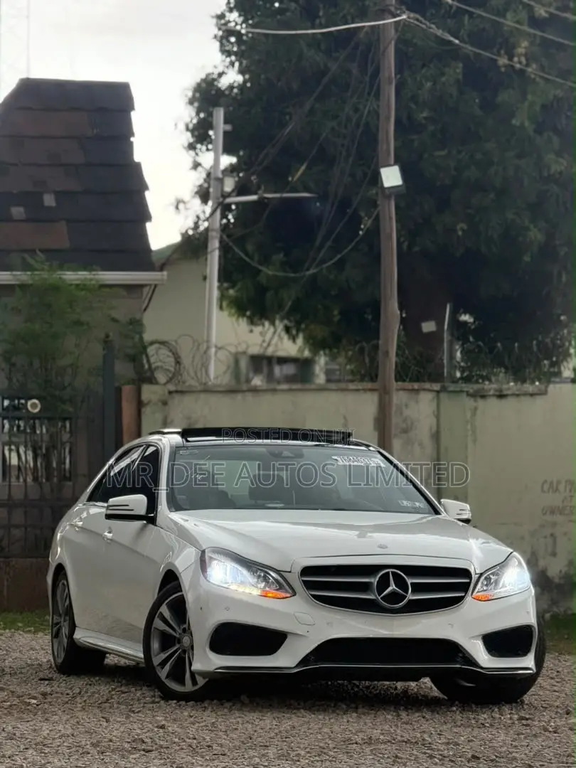 Mercedes-Benz E350 2015 White