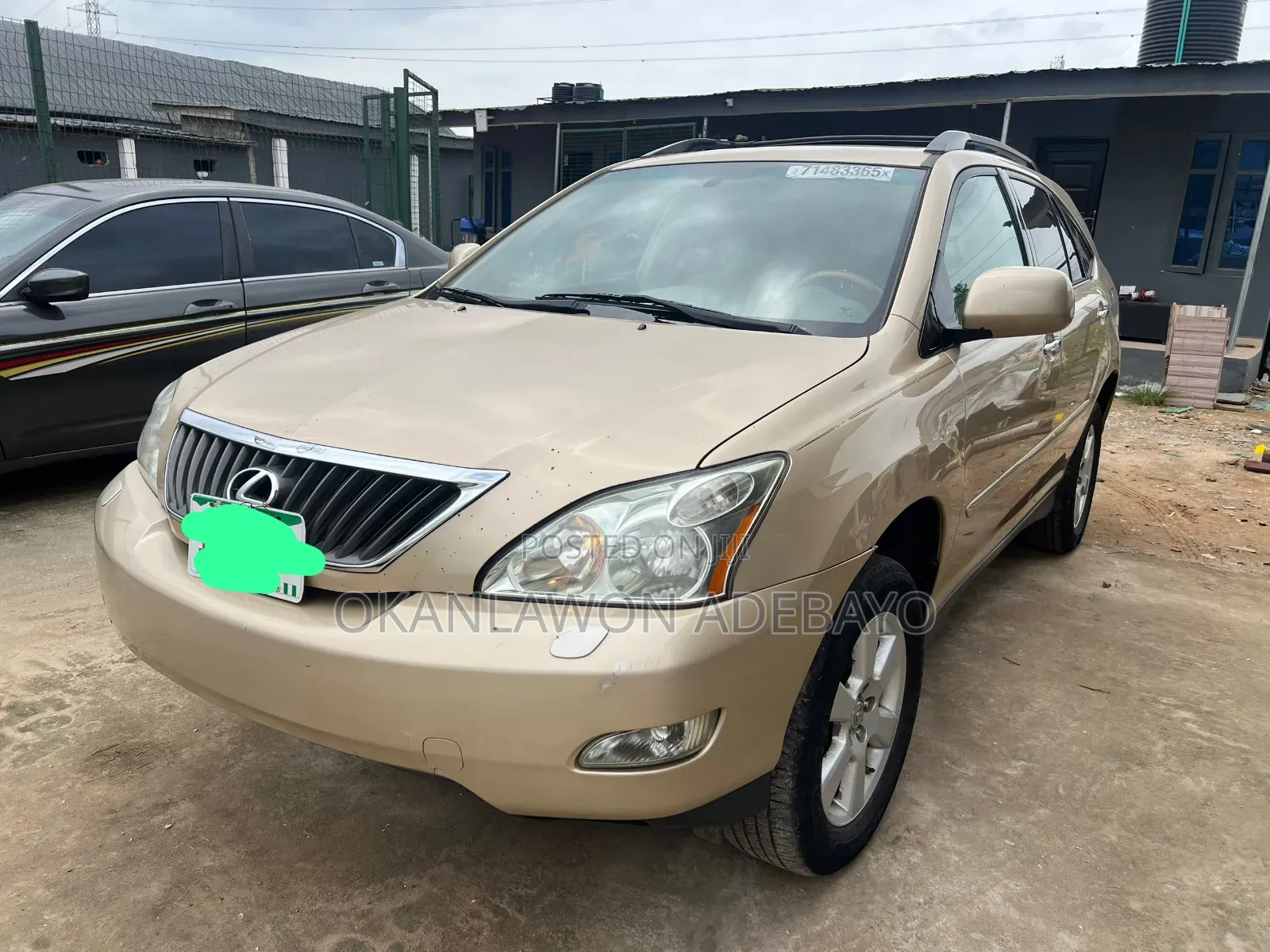 Lexus RX 2008 Gold