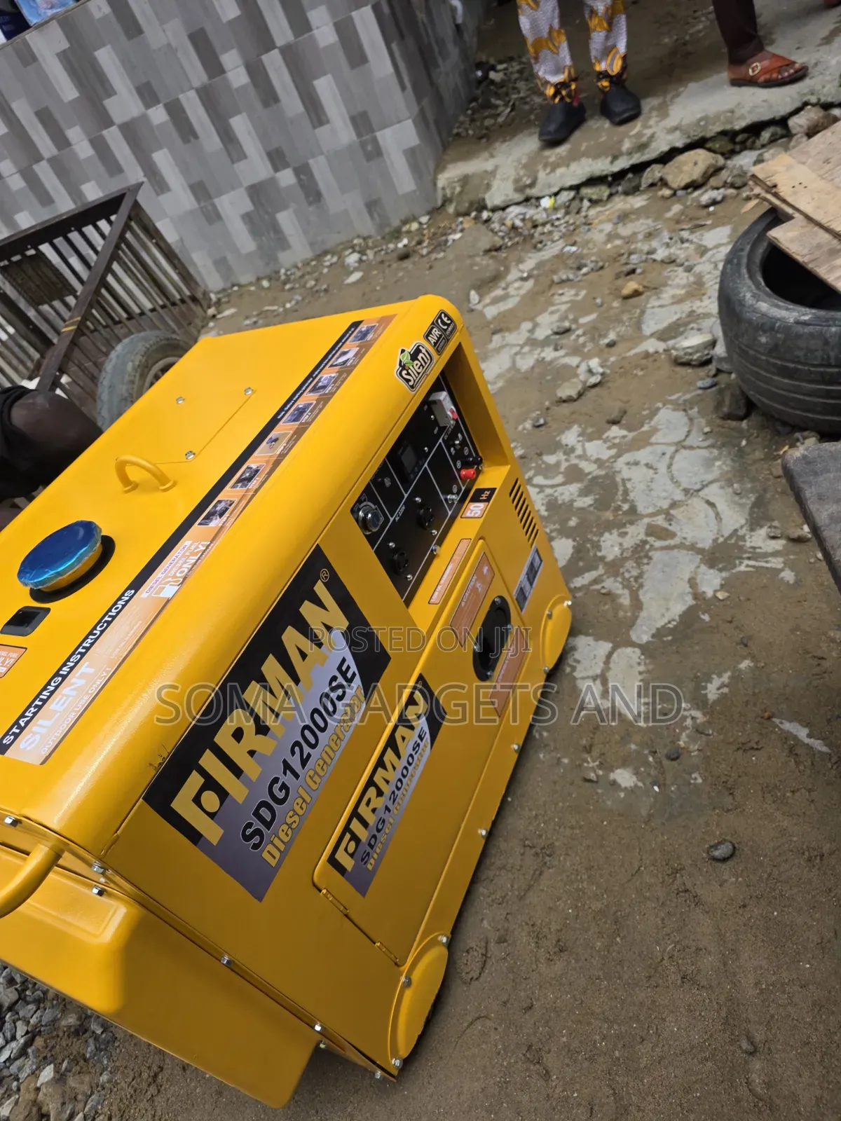 Original 10kva Firman Diesel Soundproof Generator 100%copper Coil