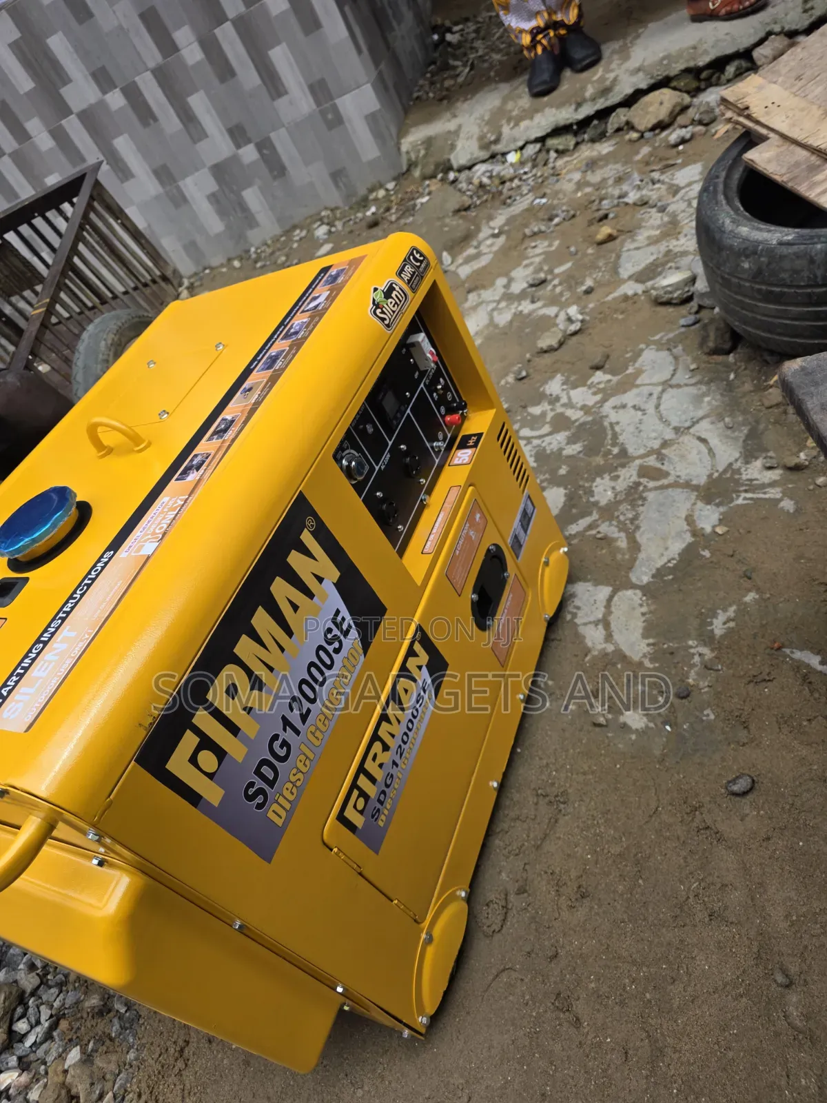 Brand New Firman Diesel Soundproof Generator 10kva 100%copper
