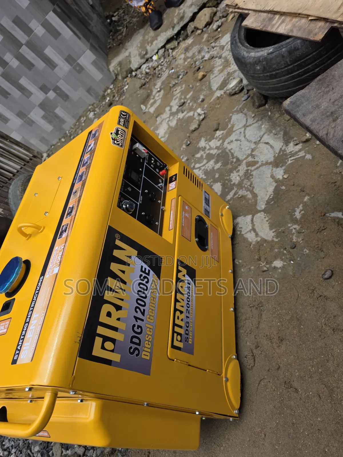 Brand New Firman Diesel Soundproof Generator 10kva 100%copper