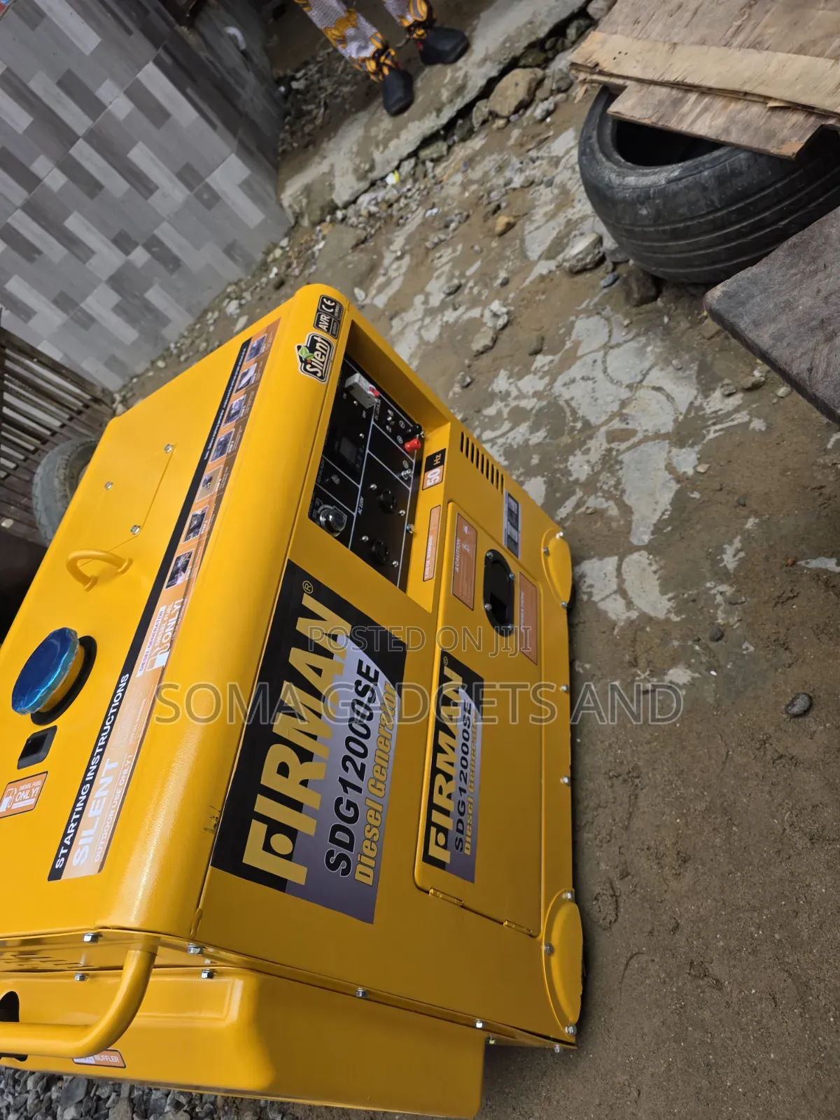 《》Heavy Duty 10kva Firman Diesel Soundproof Generator 1years Wty