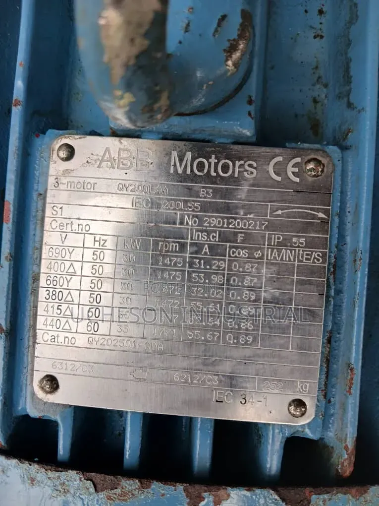 Allweiler 11.3kw Screw Pump With Motor Made in Germany