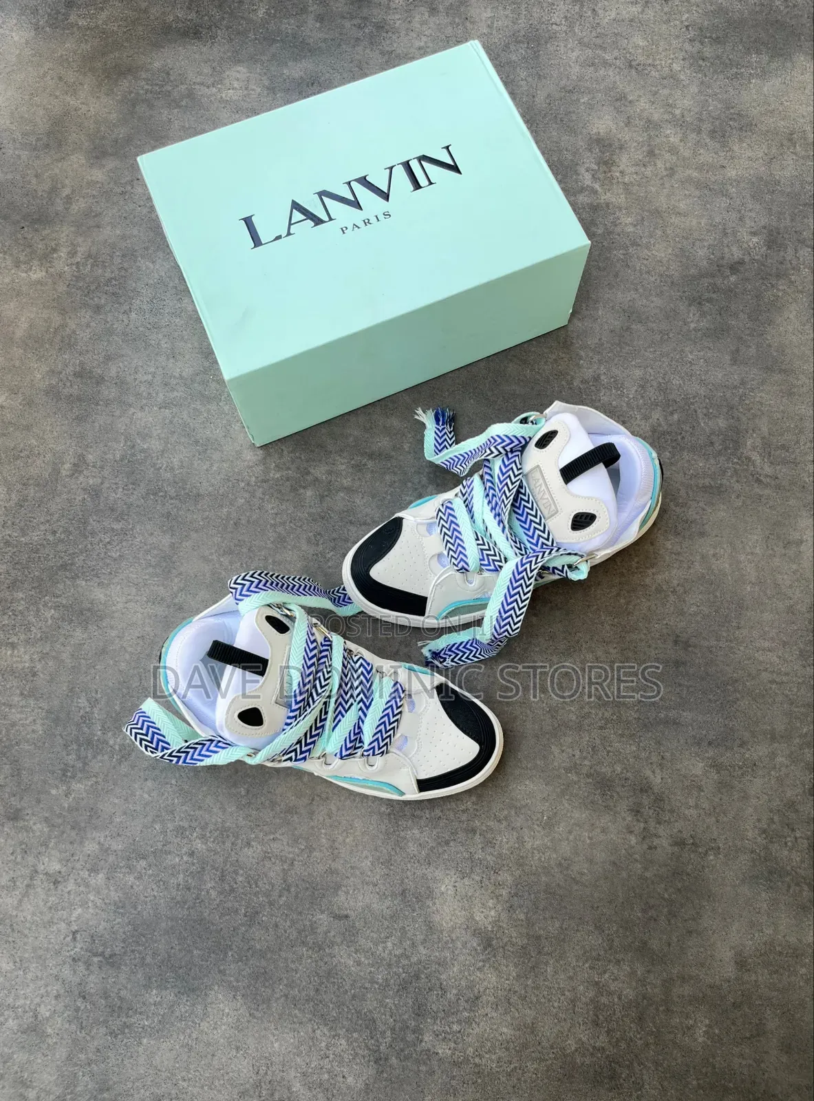 Lanvin Original Sneakers Available Now in Stores (Triple Colored)
