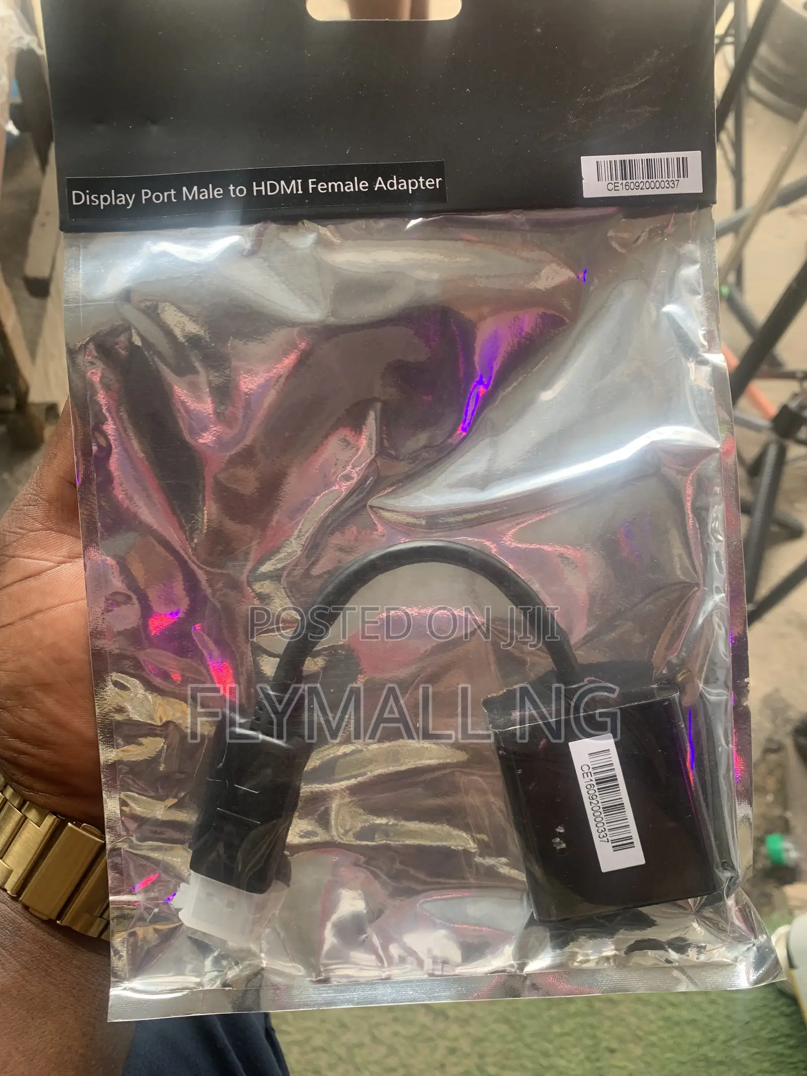 DisplayPort Male to HDMI Female Adapter.