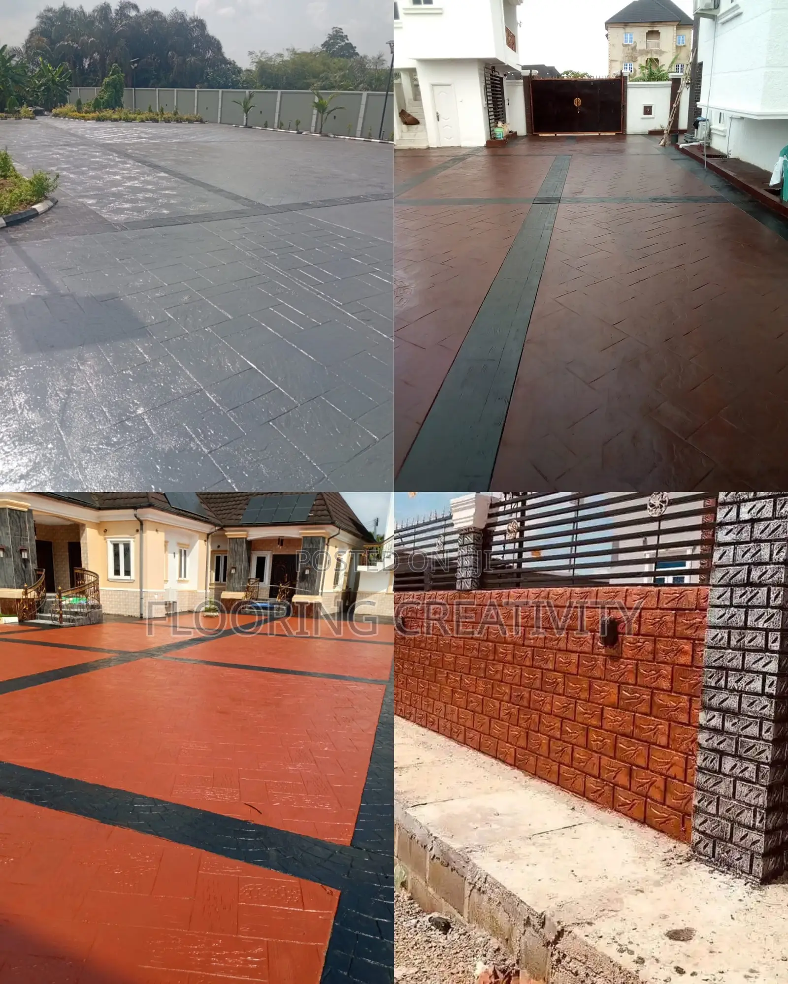 Creative Increte Floor and Wall Design