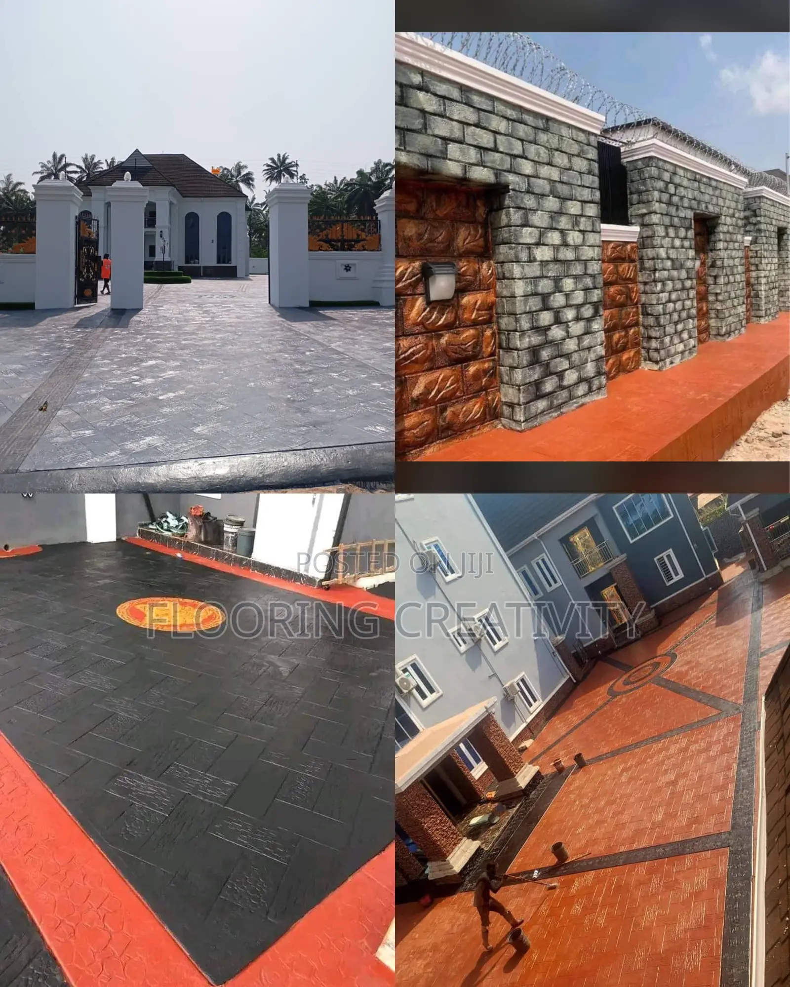 Creative Increte Floor and Wall Design