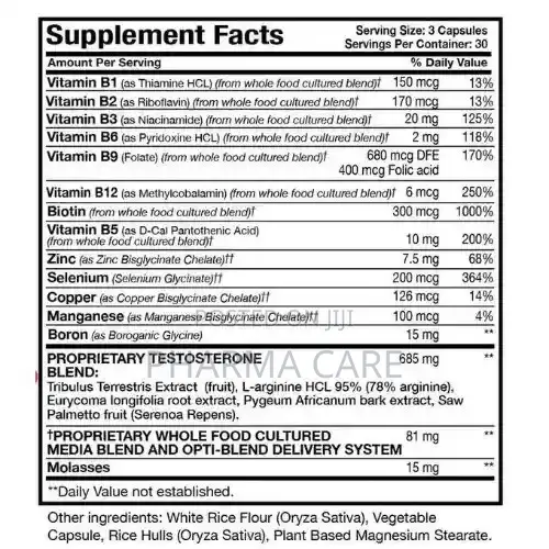 Opti-T 90 Capsules Testosteronee Booster