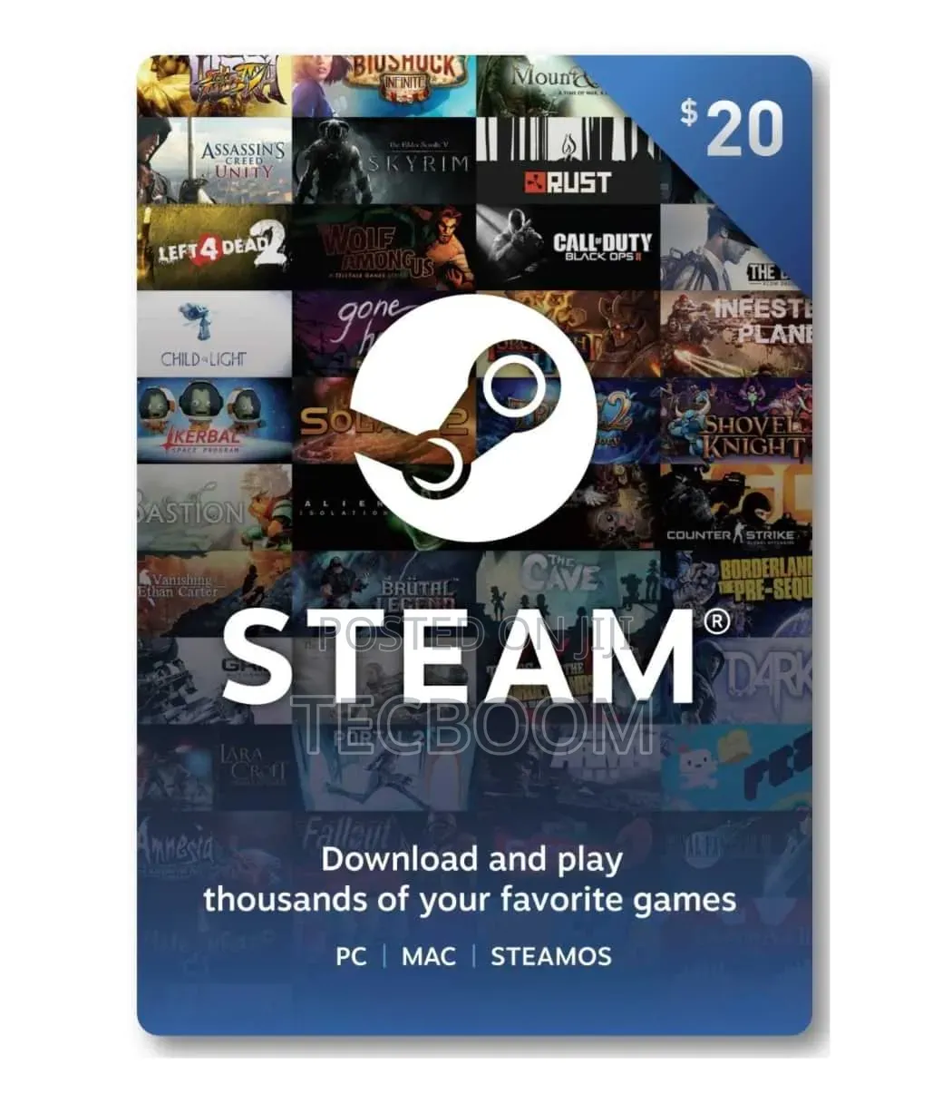 STEAM GIFT CARD All Denomination Available - Steamdeck
