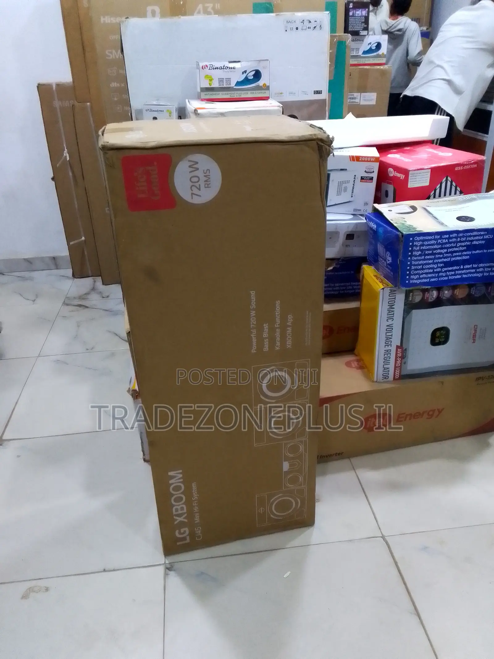 Enjoy Powerful Sound With the LG CJ45 720W Speaker