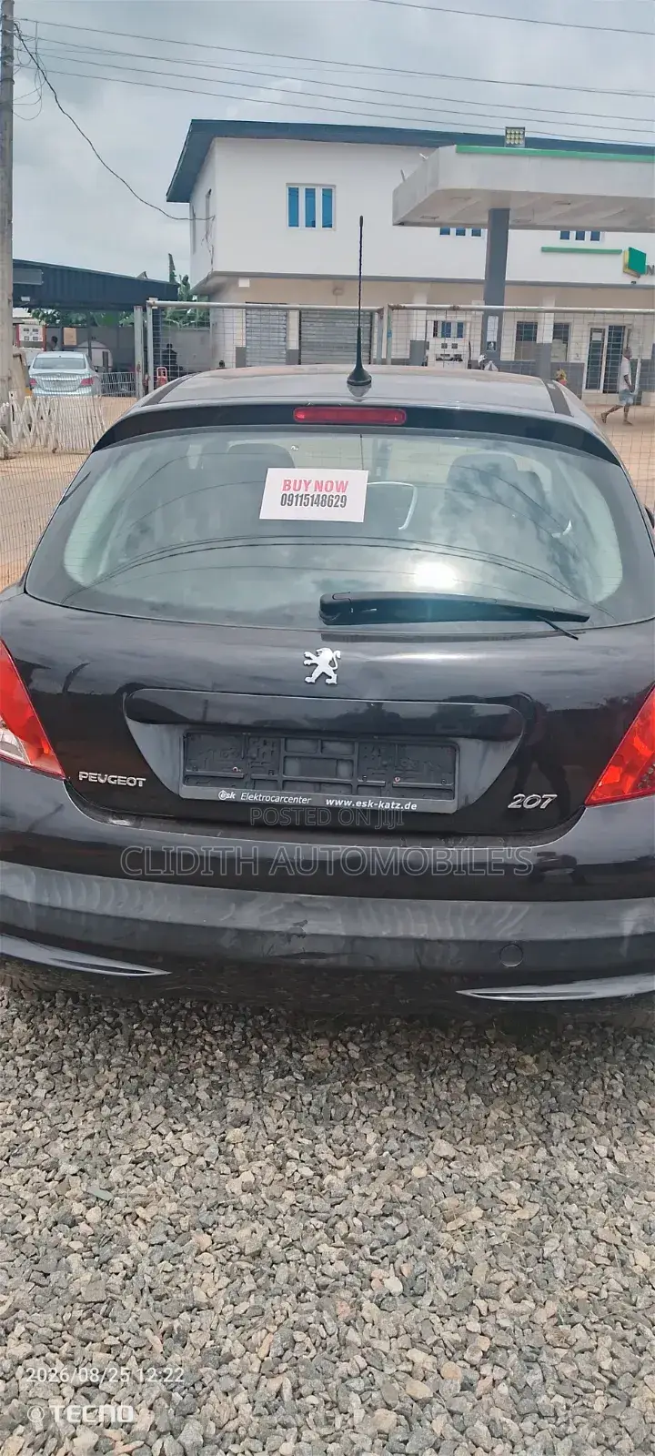 Peugeot 207 2007 Black