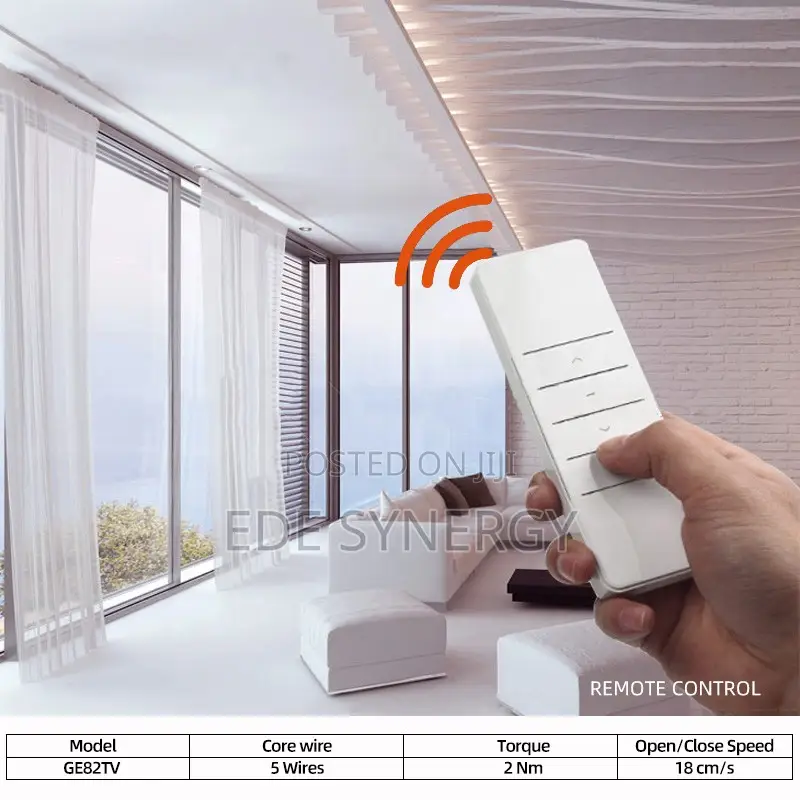 Curtain Motor Wireless Tuya Window Controller Indoor Office Smart