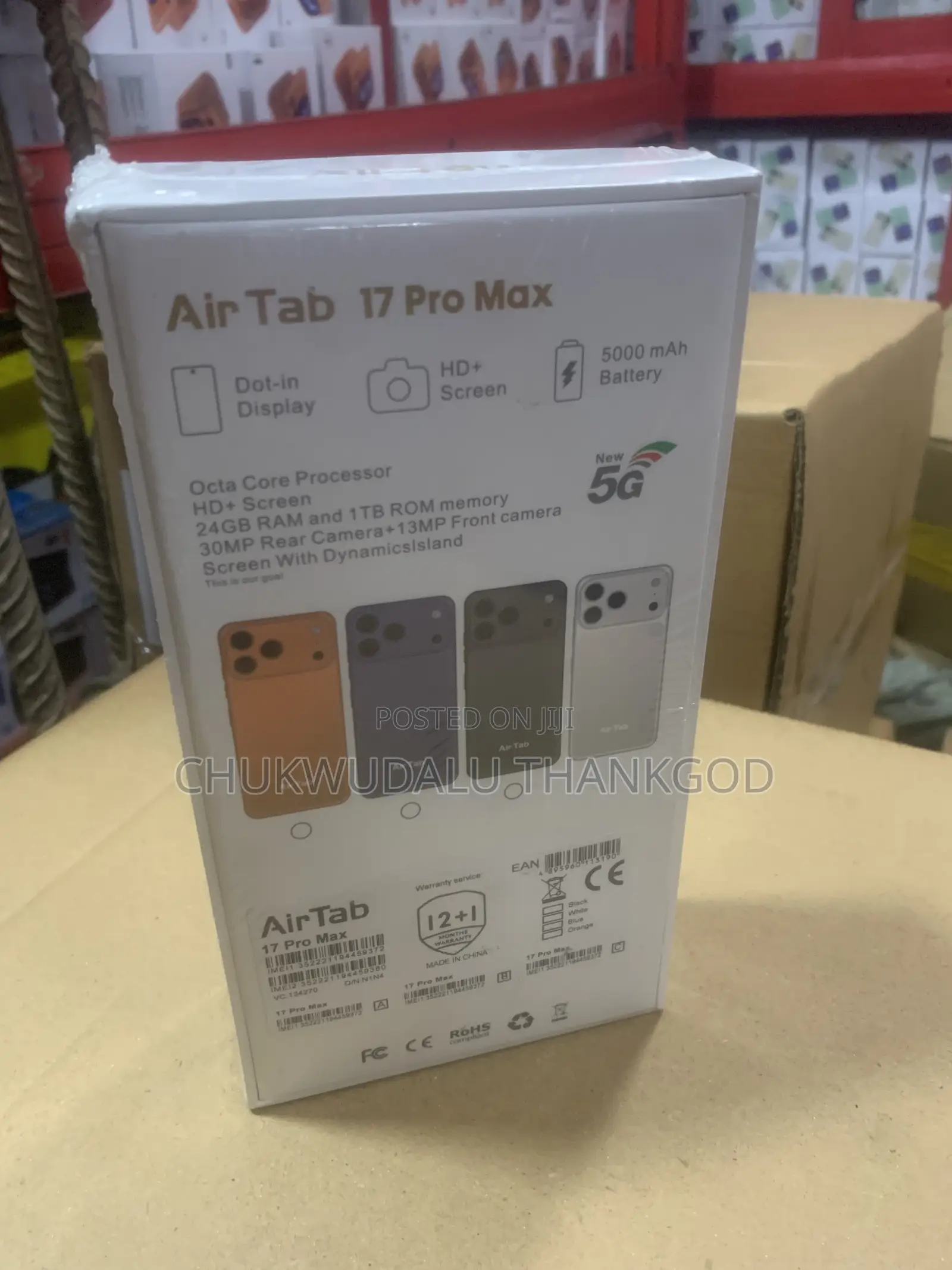 New Mobile Phone 1 TB White