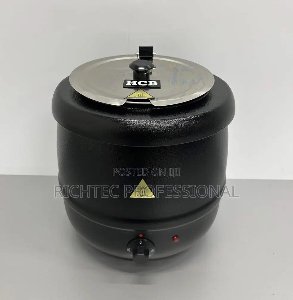 High Quality Heavy-Duty Electric Soup Kettle Dispenser / Food Warmer