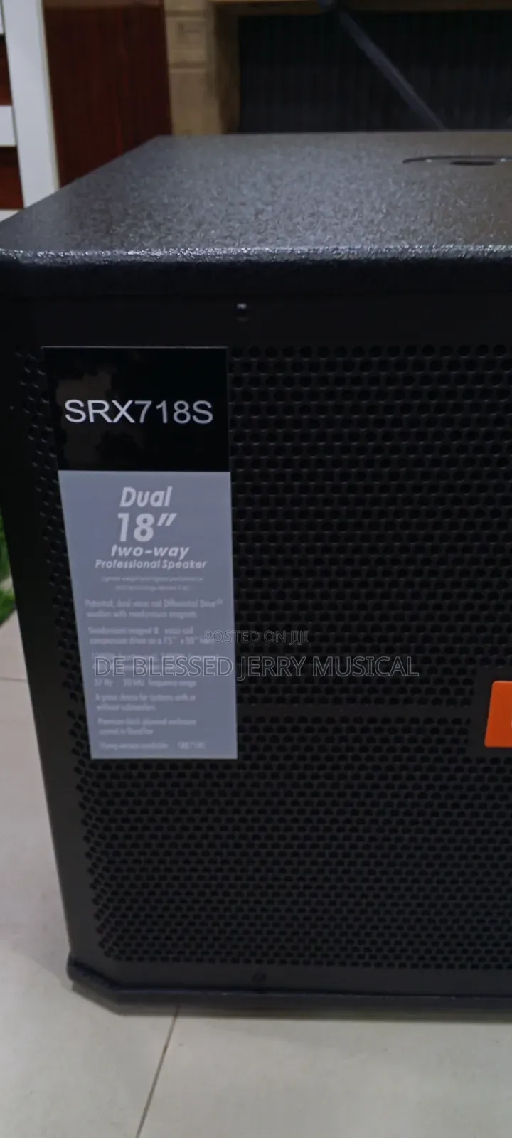 JBL Subwoofer Srx718s