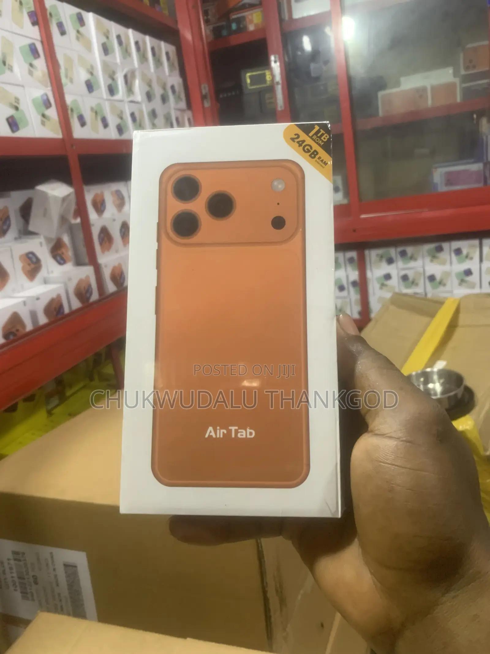 New Mobile Phone 1 TB Orange