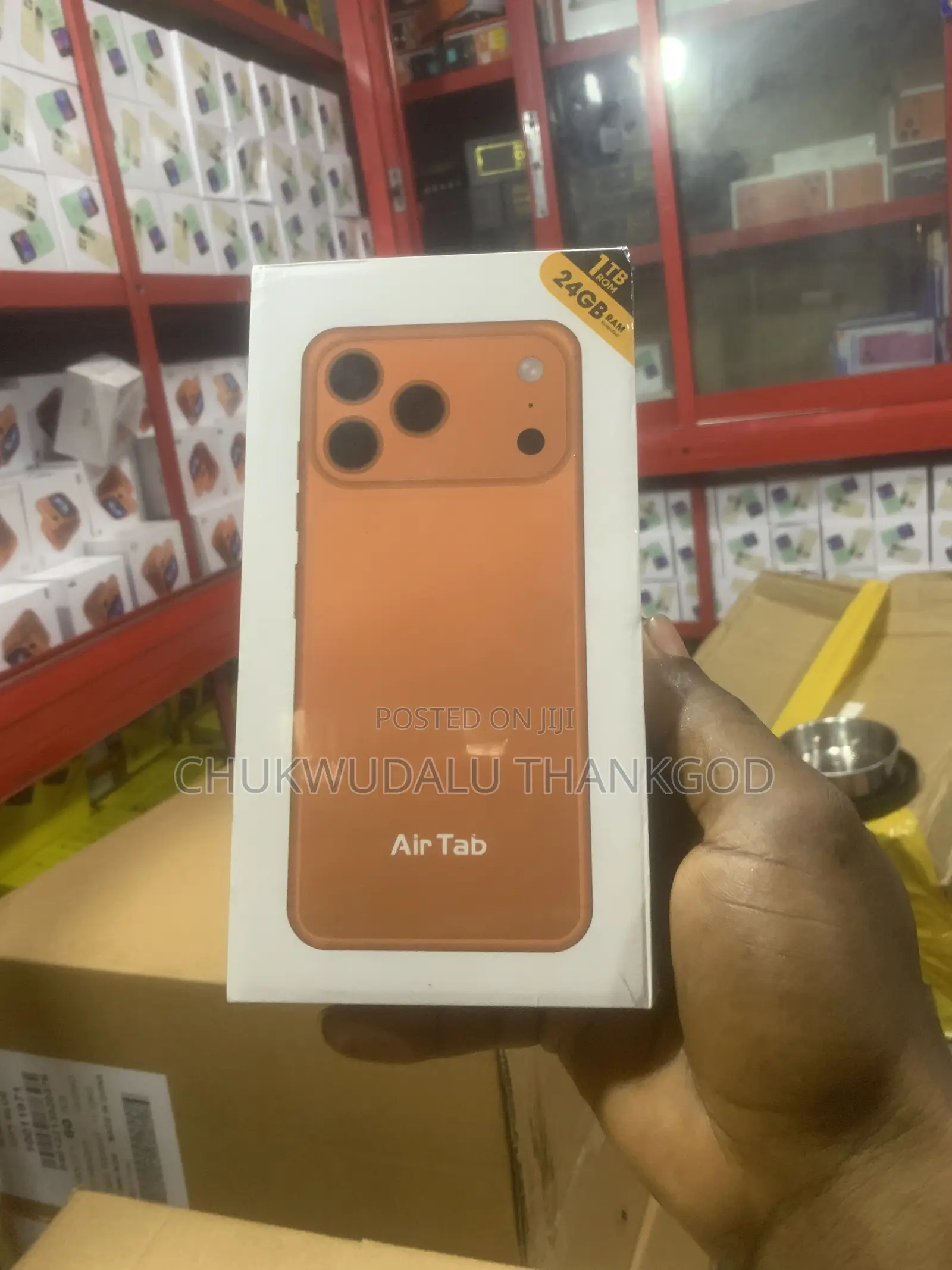 New Mobile Phone 1 TB Orange