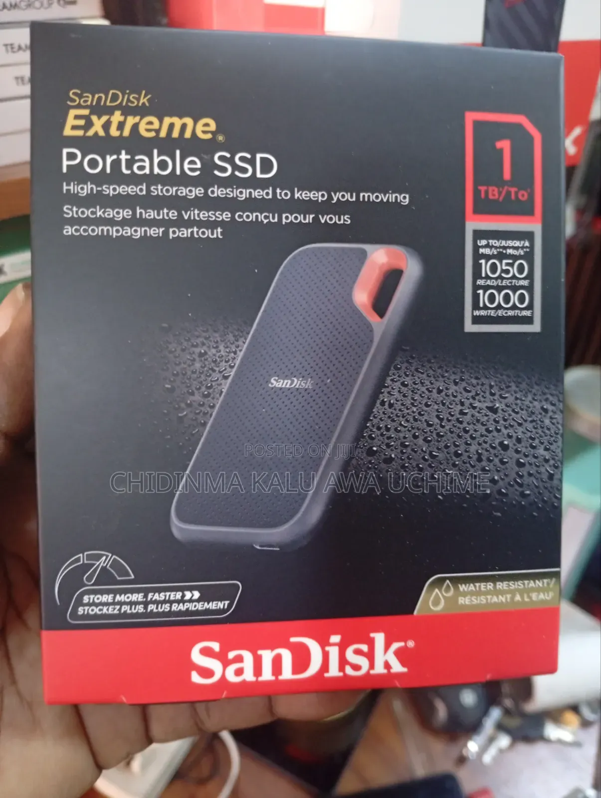 Sandisk Extreme Pro Portable SSD 1tb
