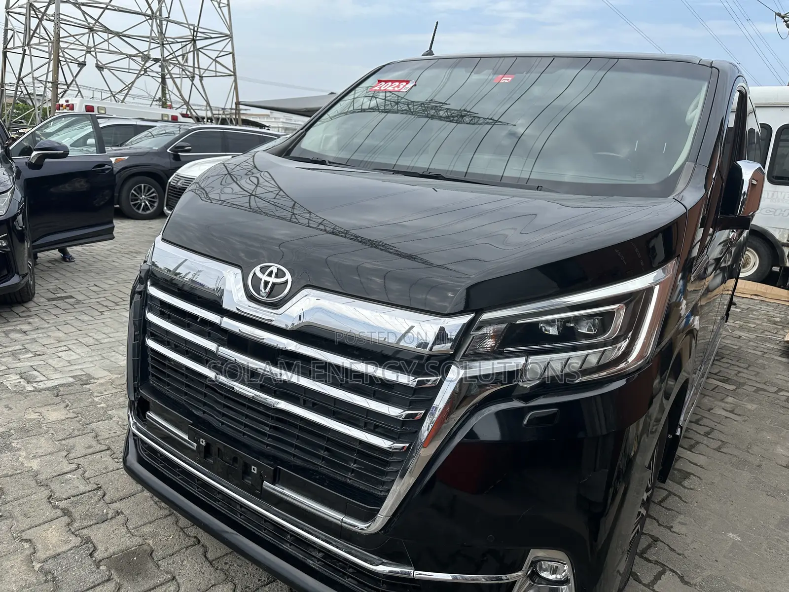 Toyota HiAce 2023 Black