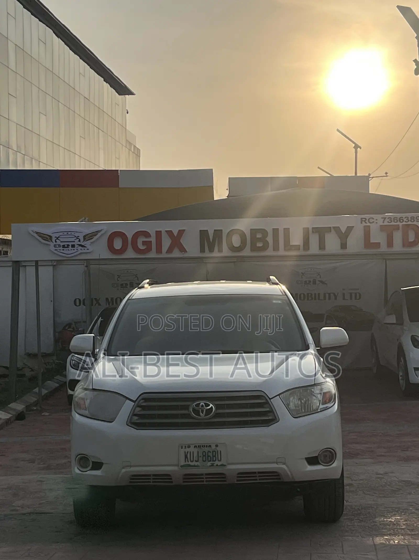 Toyota Highlander 2007 White