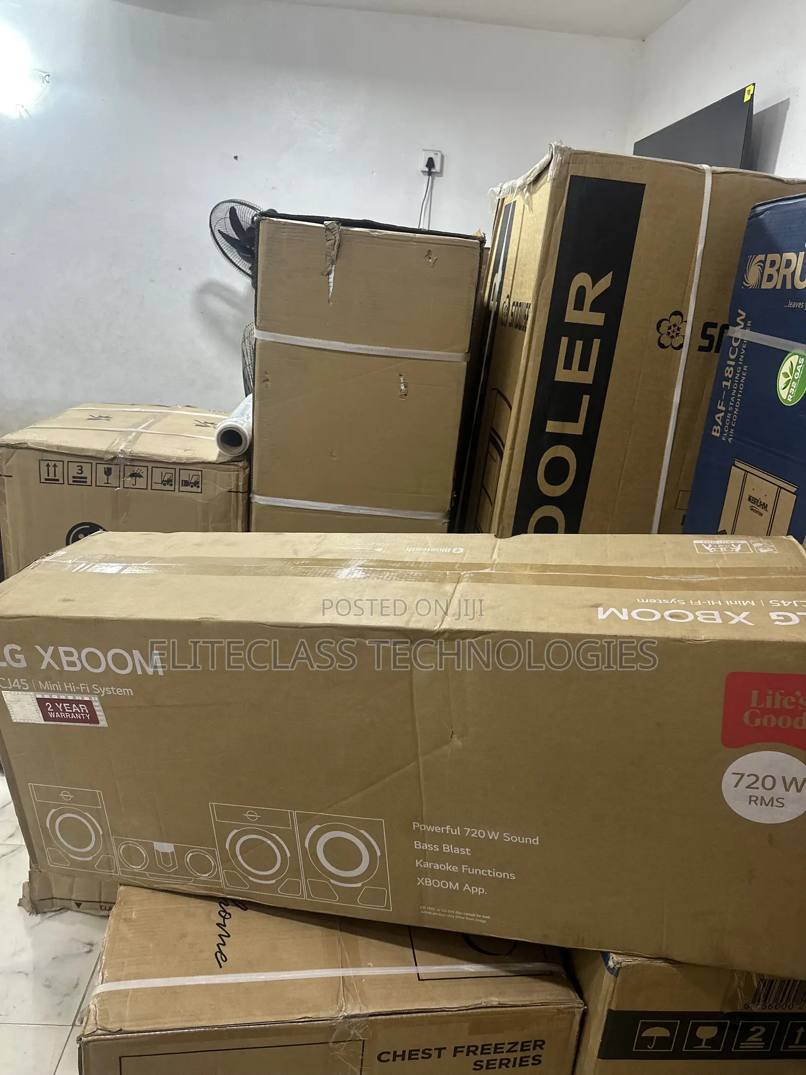 LG XBOOM CJ45 720W Mini Hi-Fi Audio System