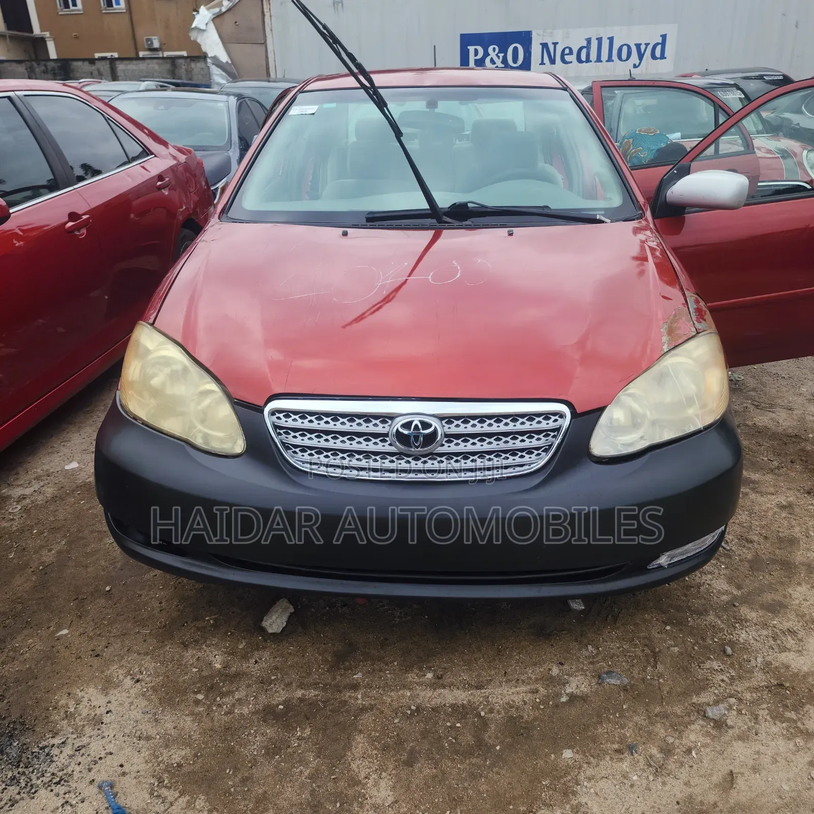 Toyota Corolla 2006 Maroon