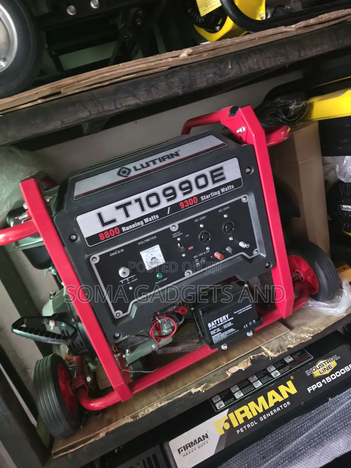 Lutian Petrol Generator Model Lt10990e2 100%copper Coil(9.3kva)
