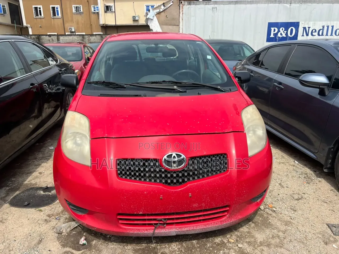 Toyota Yaris 2008 Maroon