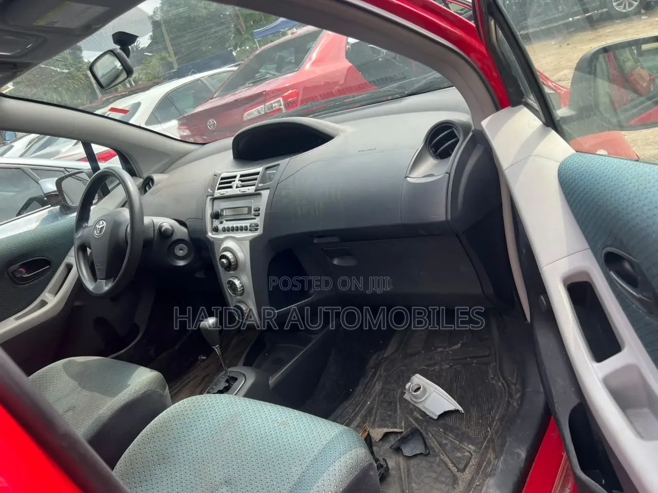 Toyota Yaris 2008 Maroon