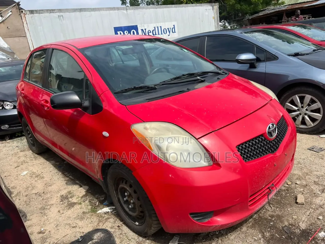 Toyota Yaris 2008 Maroon