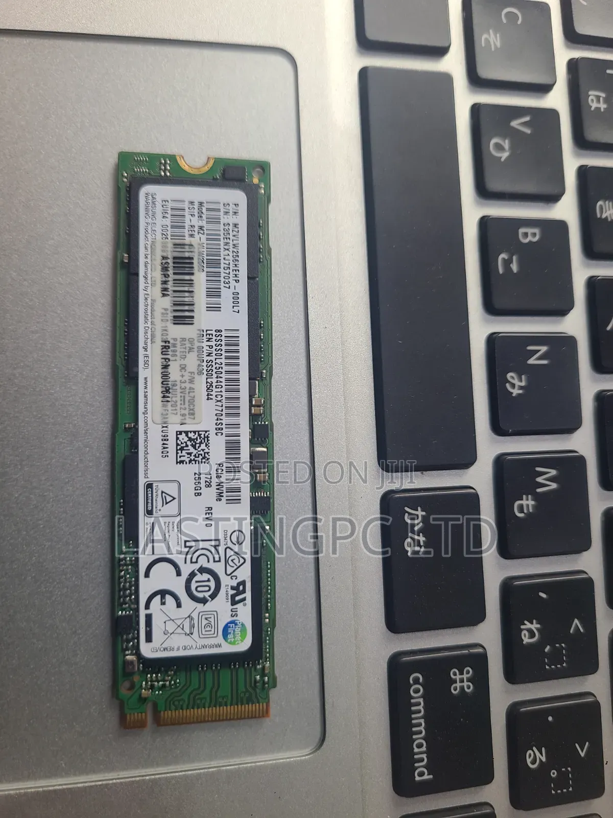 256GB SSD Stick (NVMe)