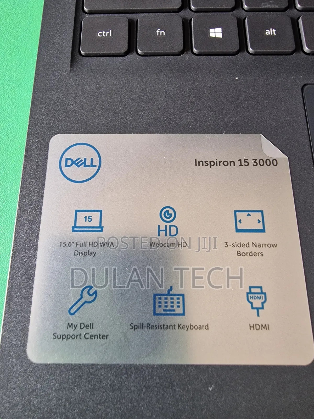Laptop Dell Inspiron 15 3000 8GB Intel Core i7 SSD 256GB