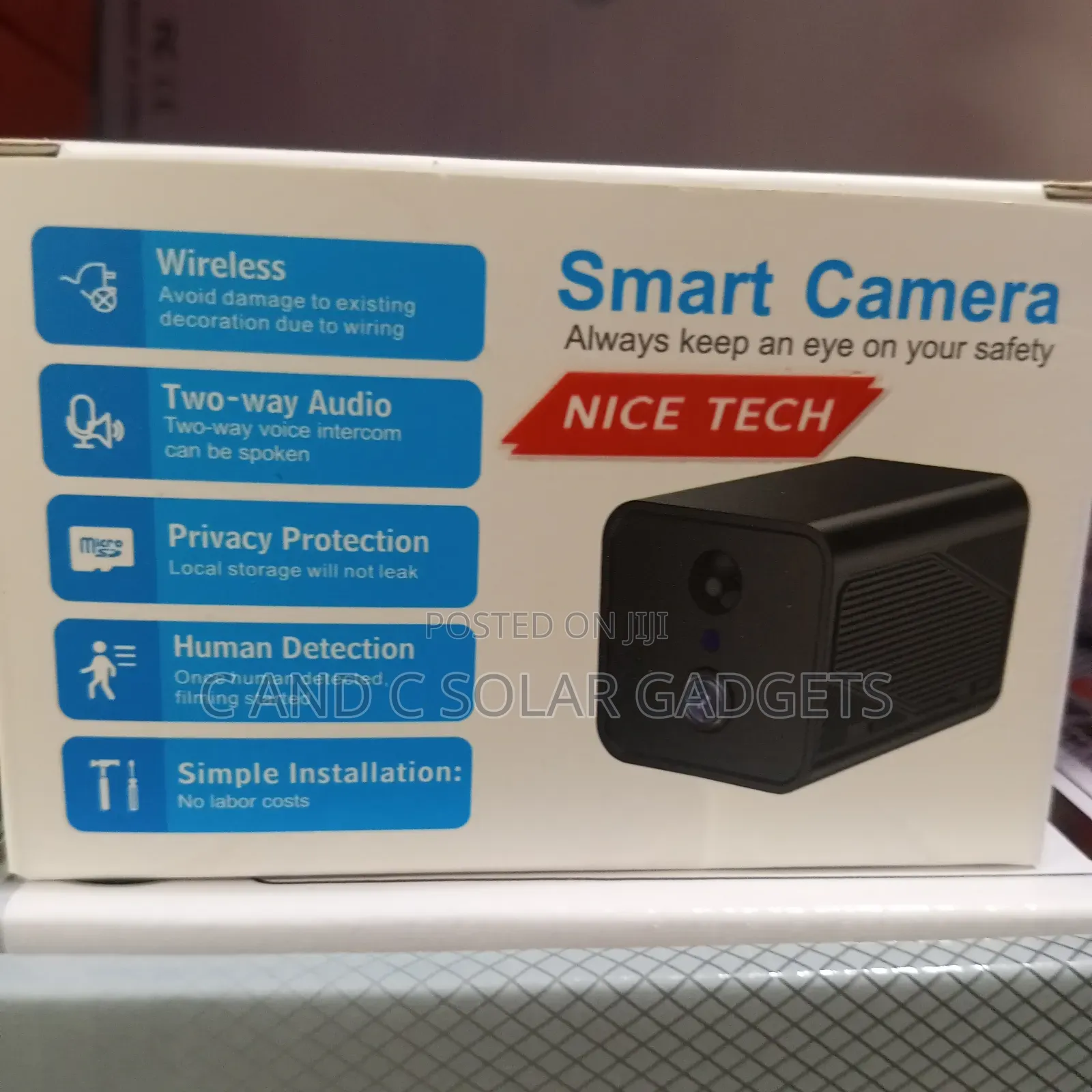 Wireless Smart CCTV Camera Single Lens
