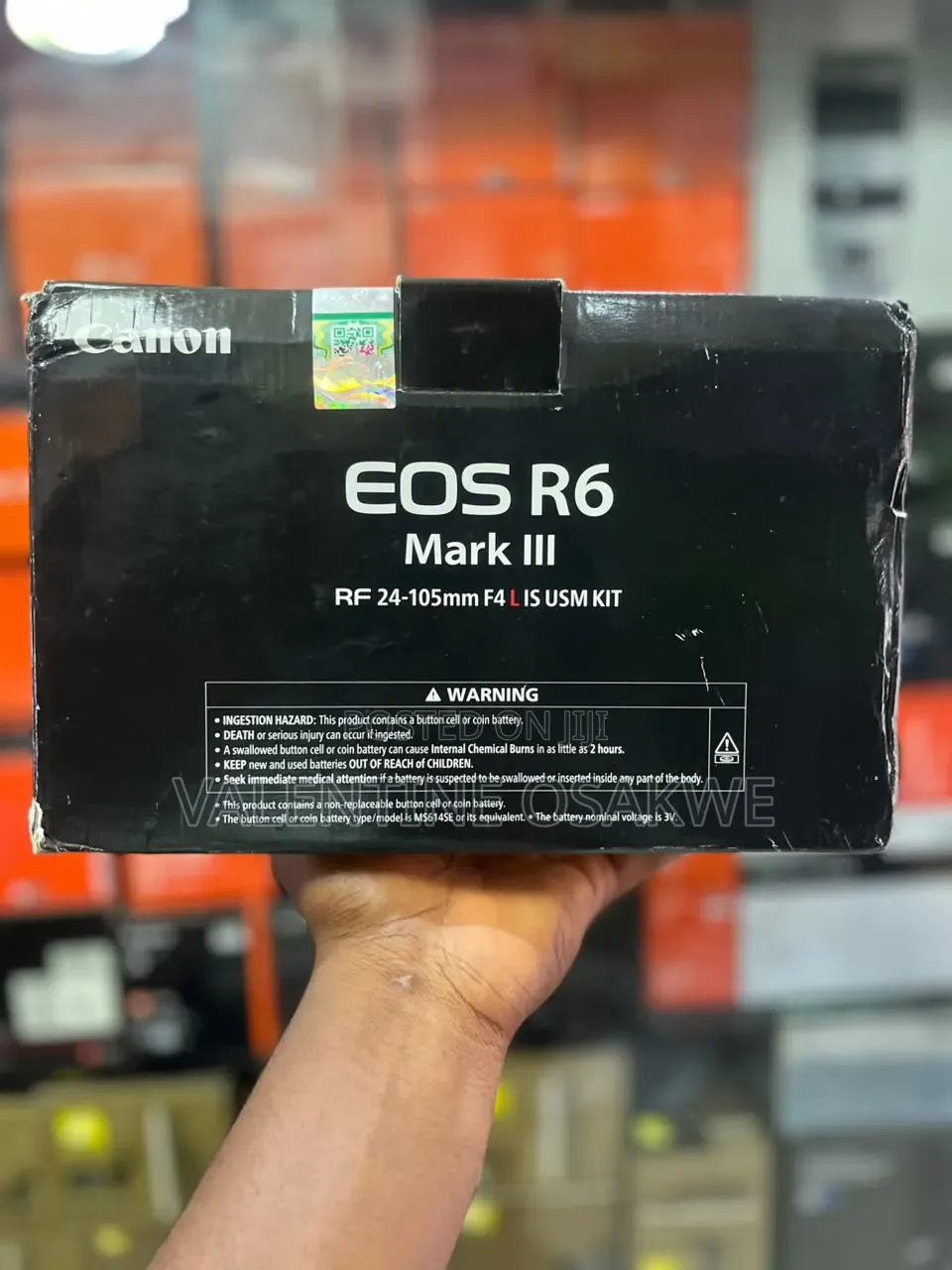 Canon EOS R6 Mark Iii Body Only