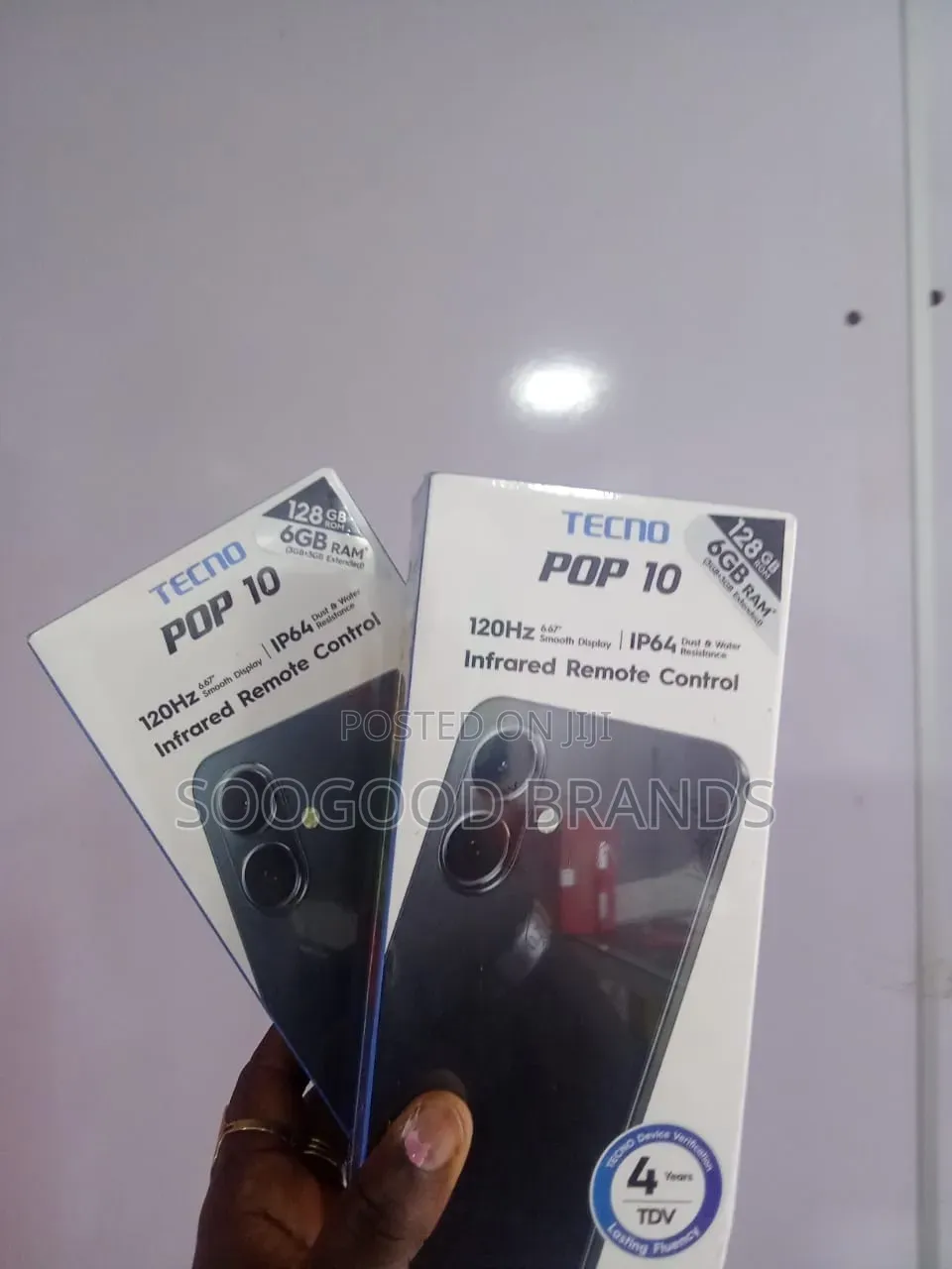 New Tecno Pop 10 128 GB Black