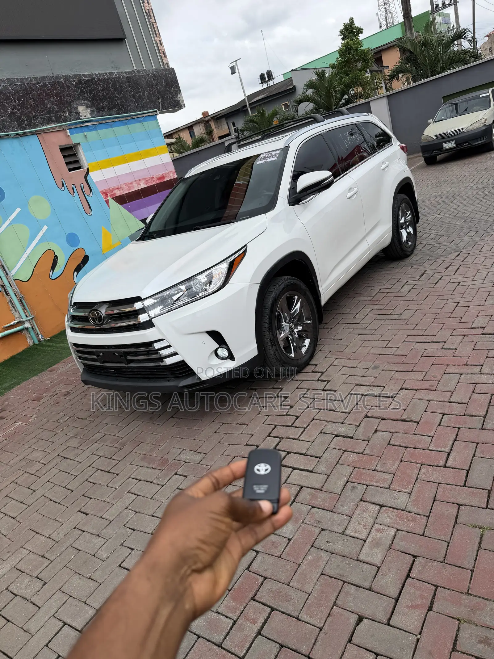 Toyota Highlander Limited Platinum 4x4 V6 (3.5L 6cyl 8A) 2018 White