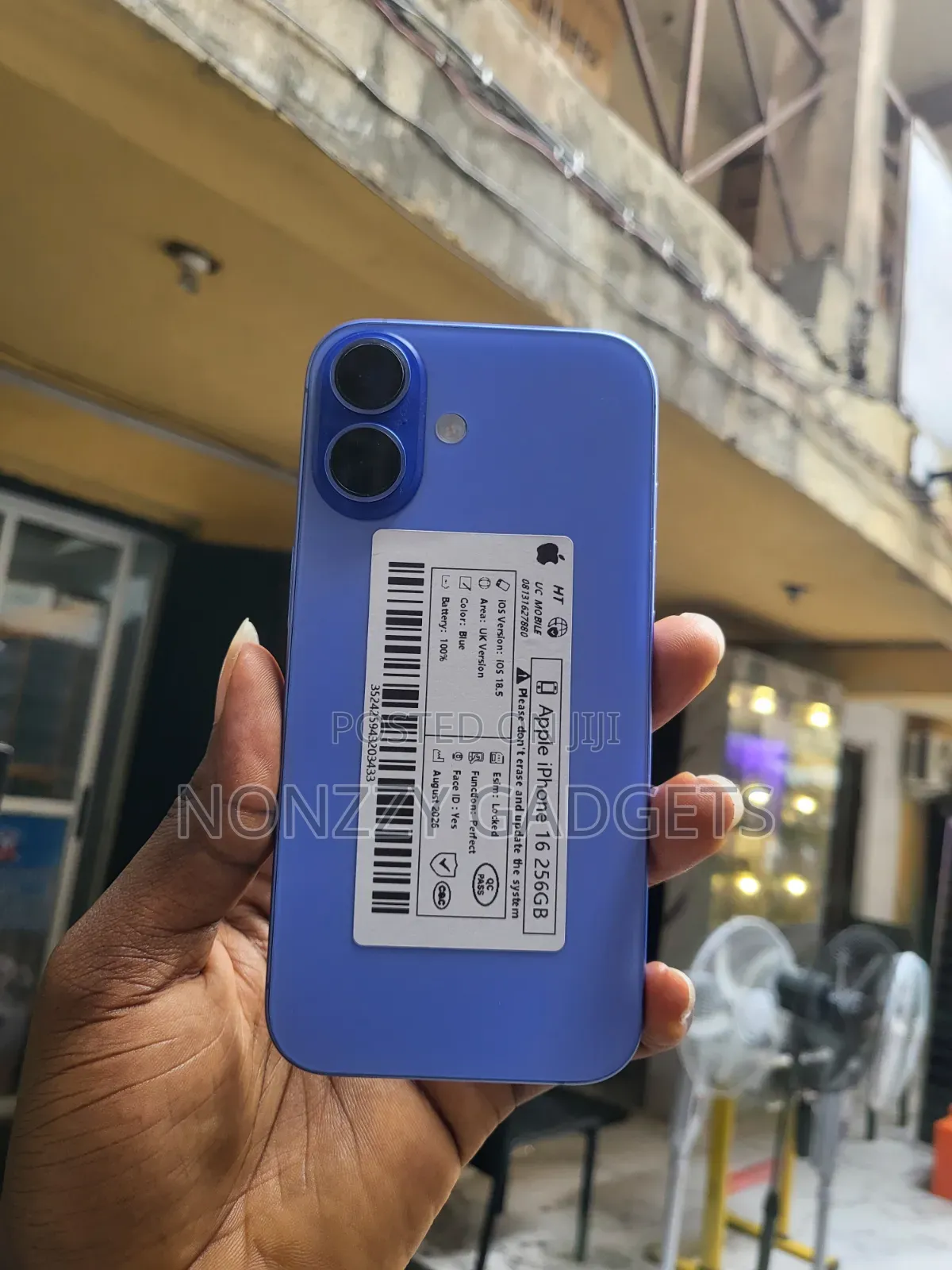 Apple iPhone 16 256 GB Blue