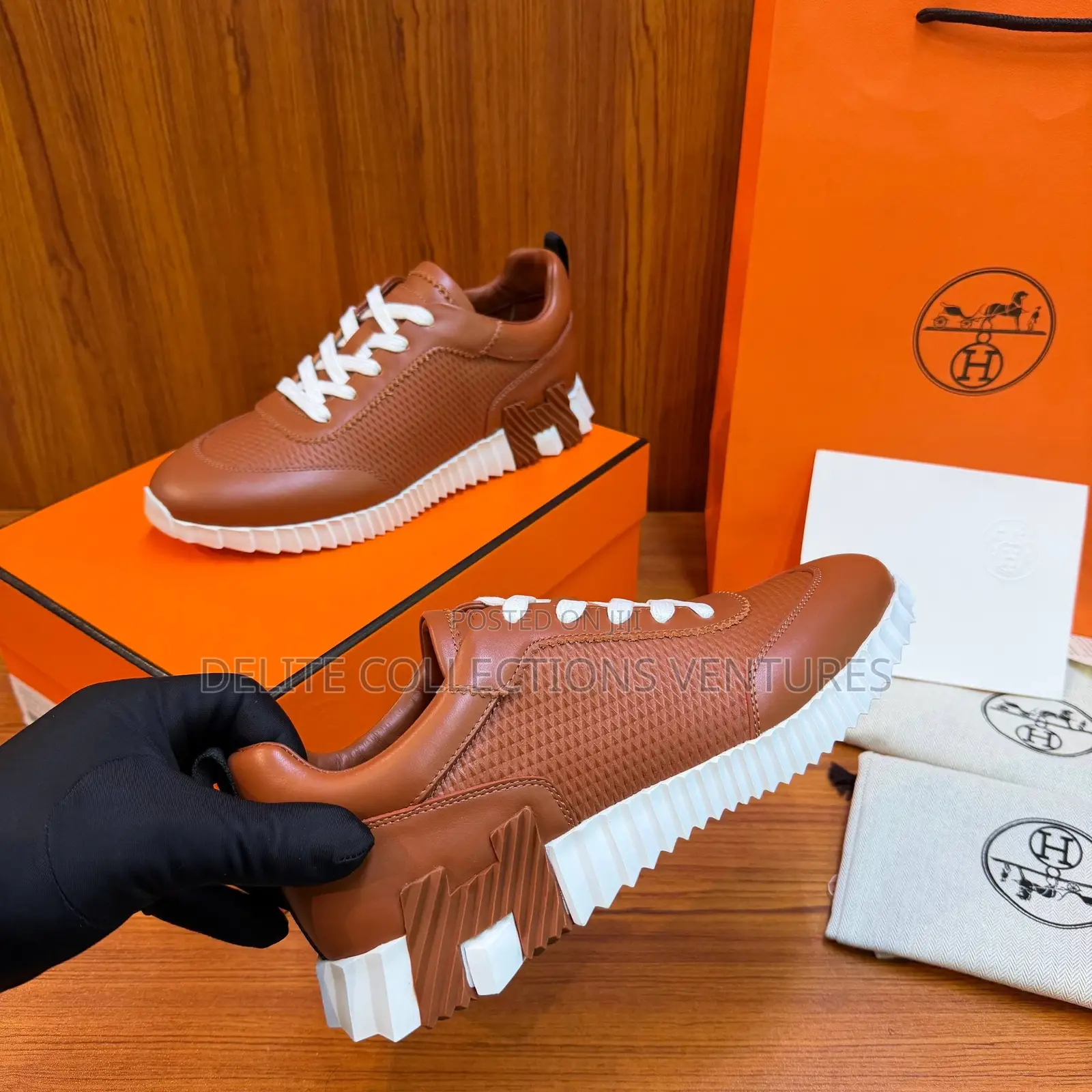 Luxury Update  Hermes Bouncing Sneakers. Size: 41-47.