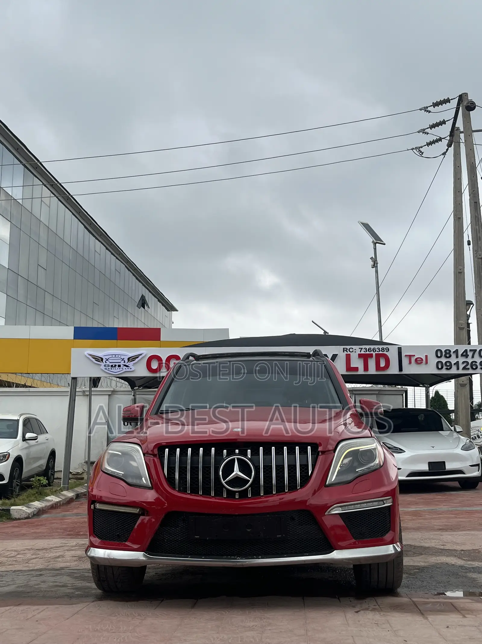 Mercedes-Benz GLK-Class 2012 Red