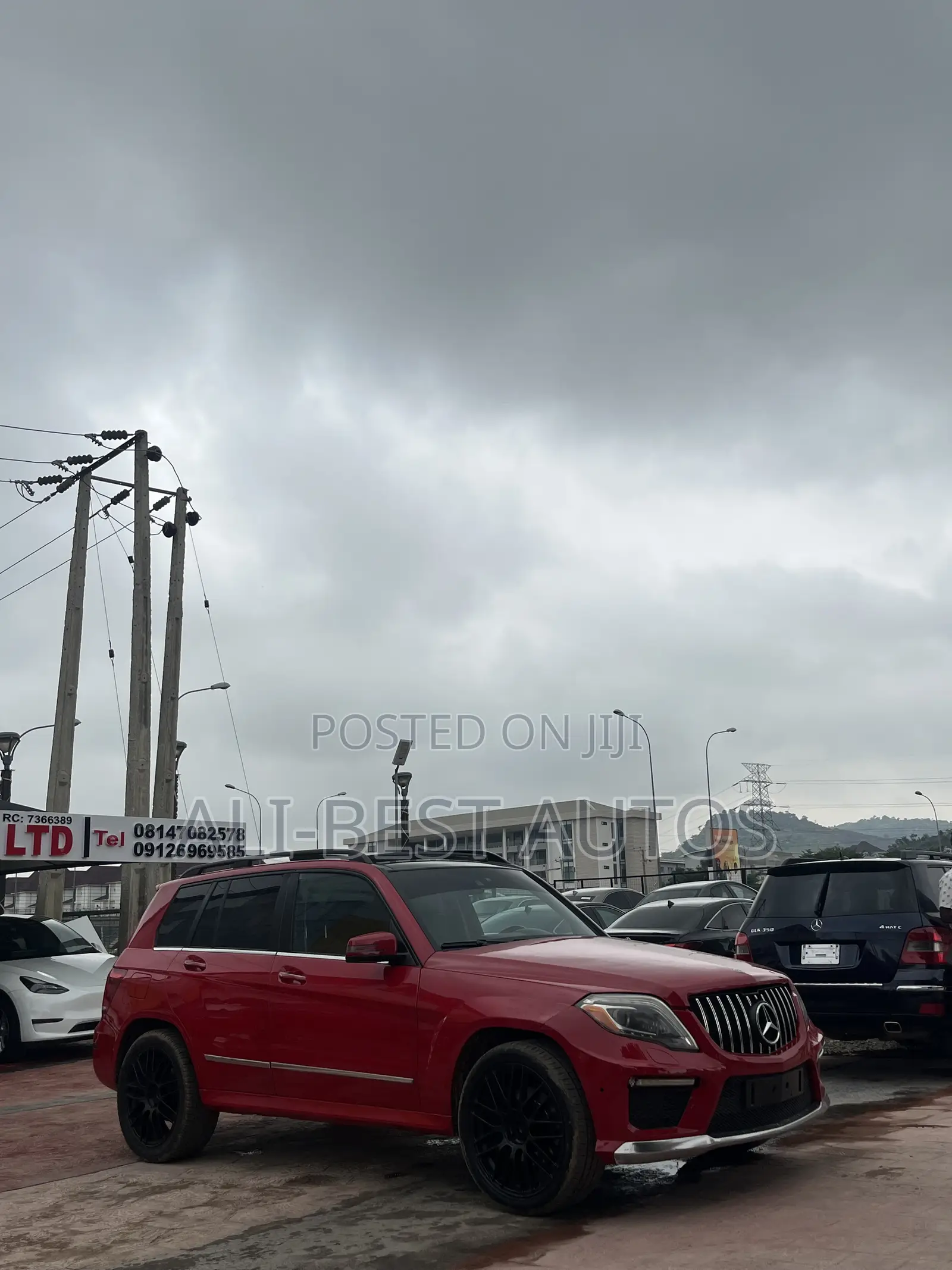 Mercedes-Benz GLK-Class 2012 Red