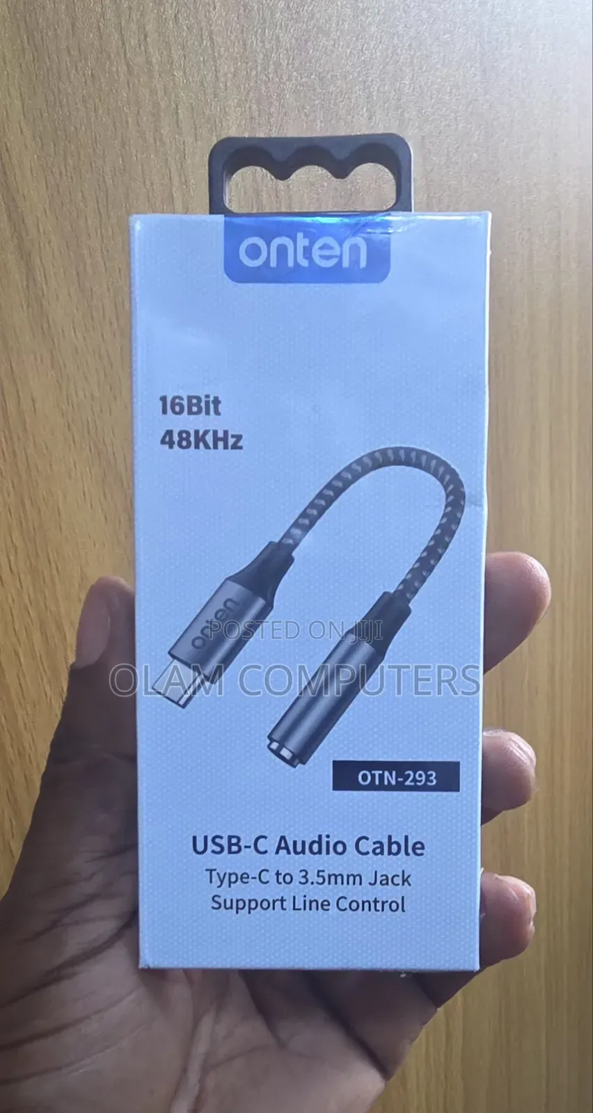 Onten USB-C Audio Cable Otn-293