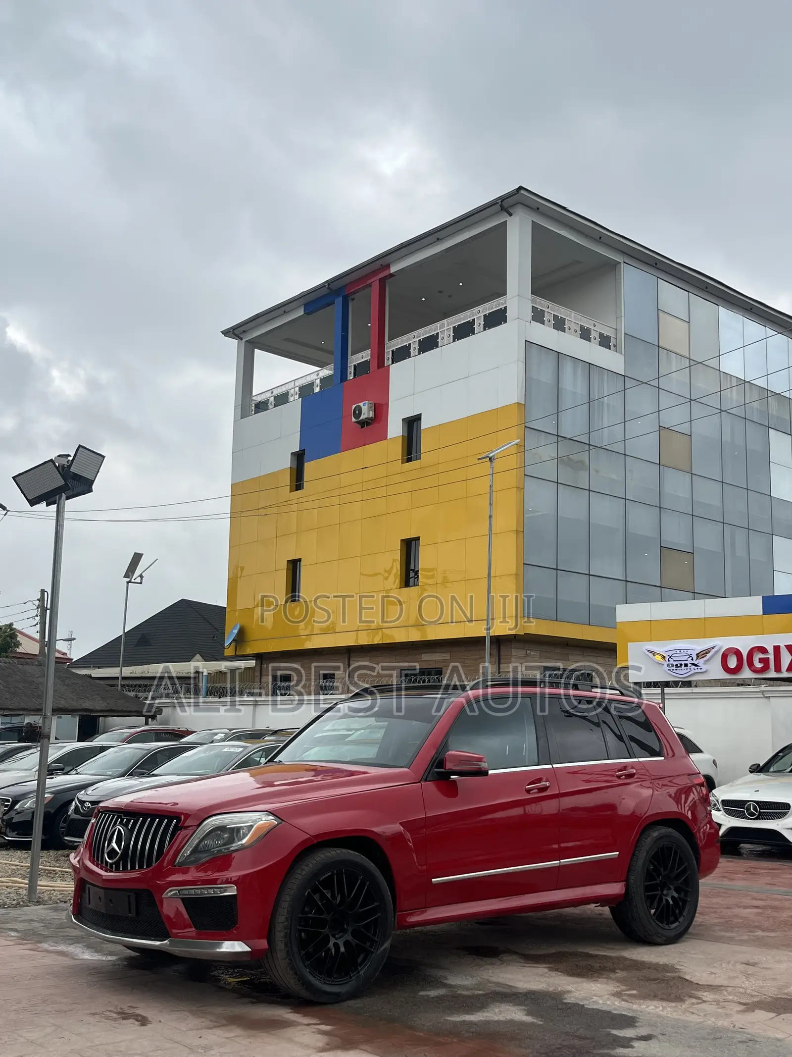Mercedes-Benz GLK-Class 2012 Red