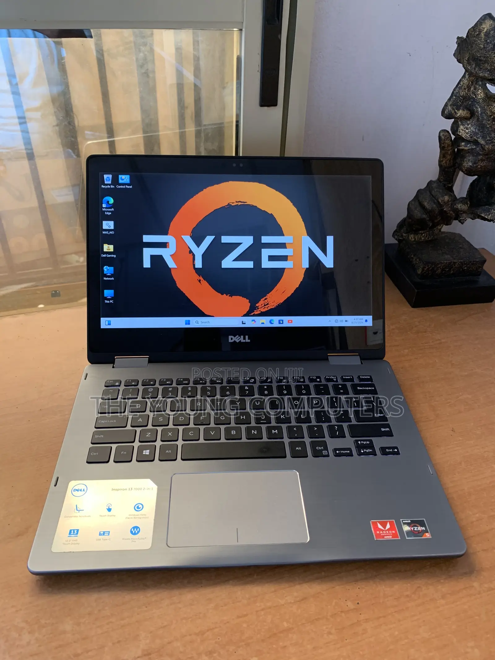 Laptop Dell Inspiron 13 7000 8GB AMD Ryzen 5 SSD 256GB