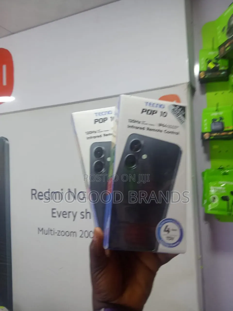 New Tecno Pop 10 64 GB Black