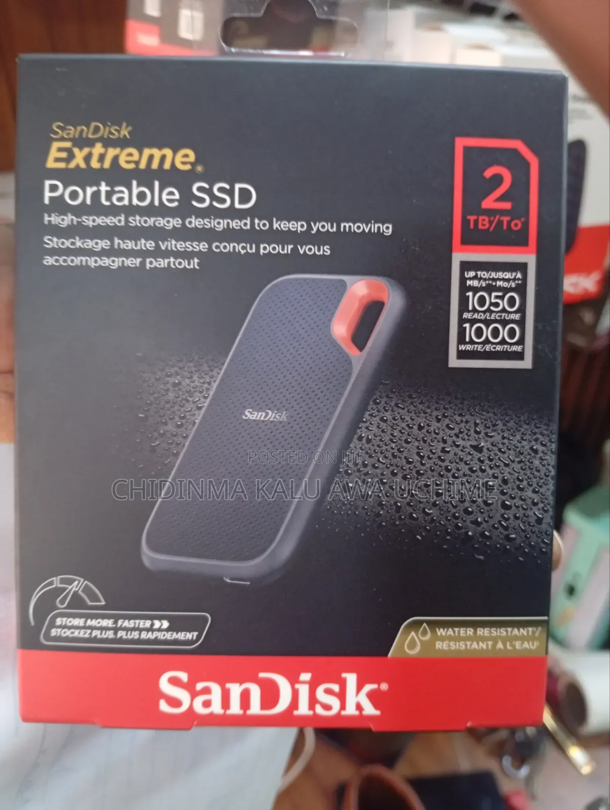 Sandisk Extreme Pro Portable SSD 2TB