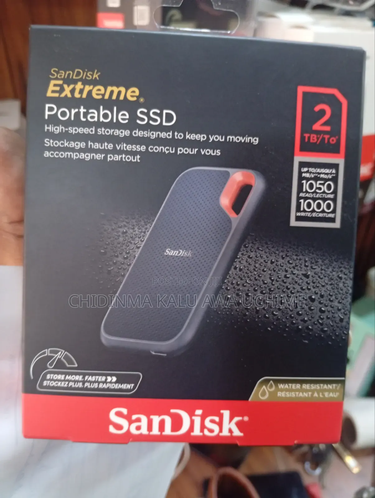 Sandisk Extreme Pro Portable SSD 2TB