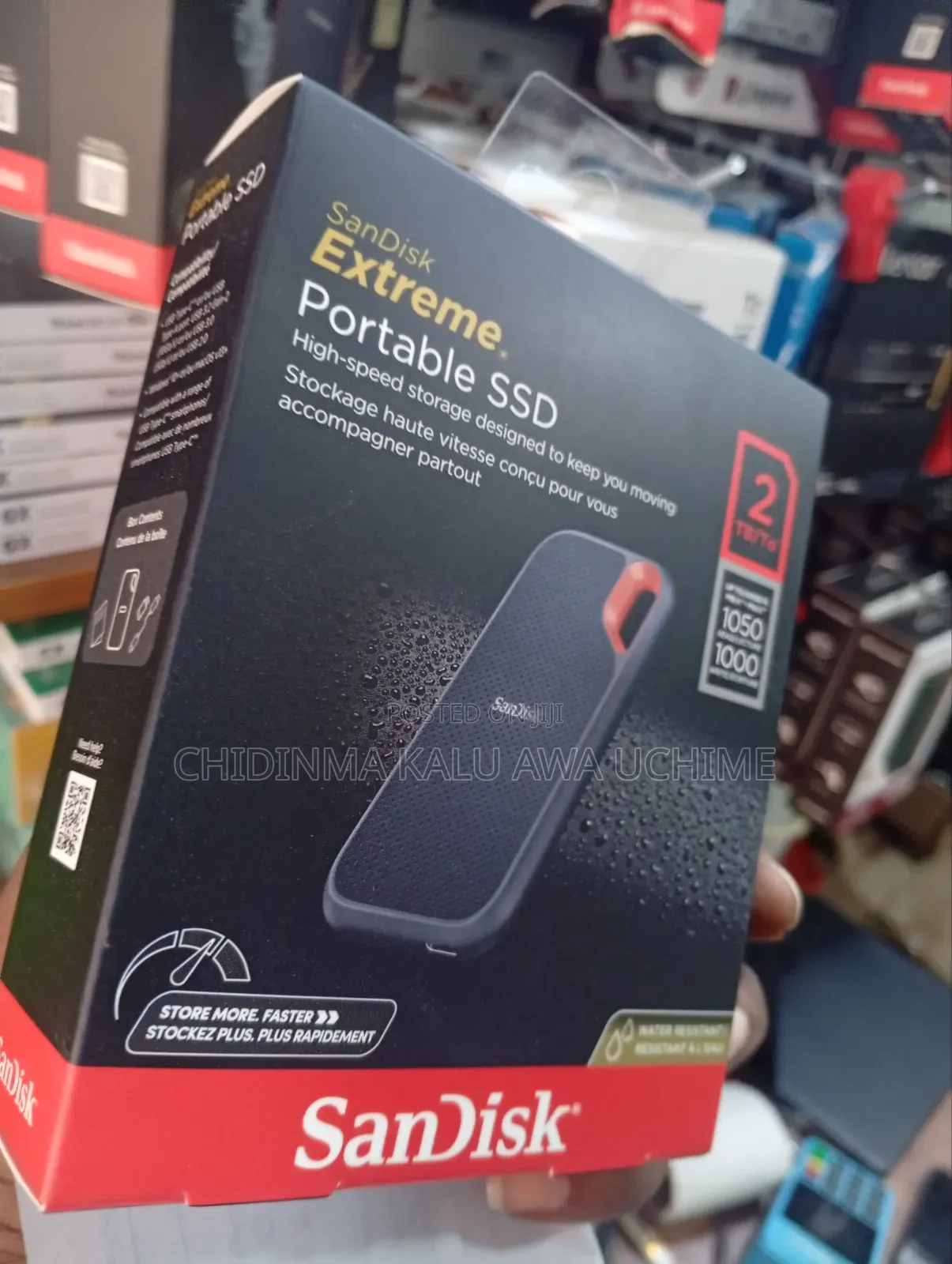 Sandisk Extreme Pro Portable SSD 2TB
