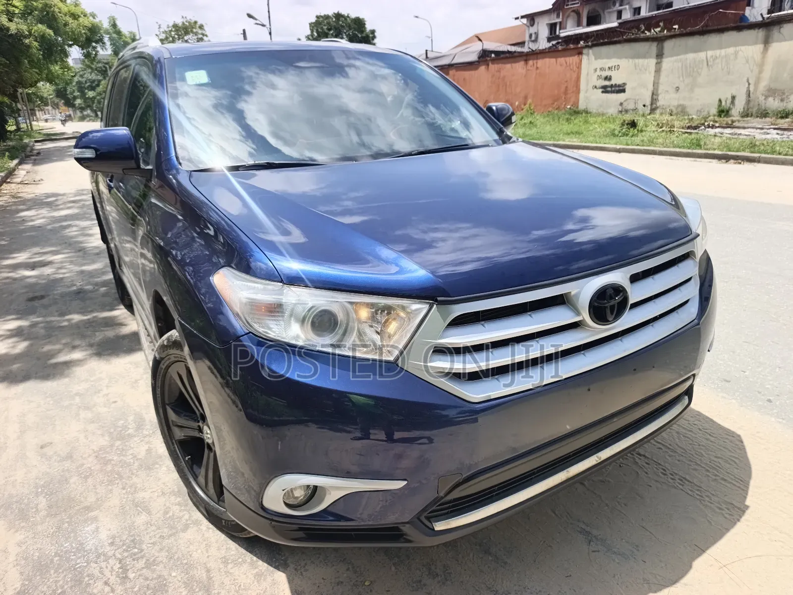 Toyota Highlander SE 3.5L 4WD 2013 Blue