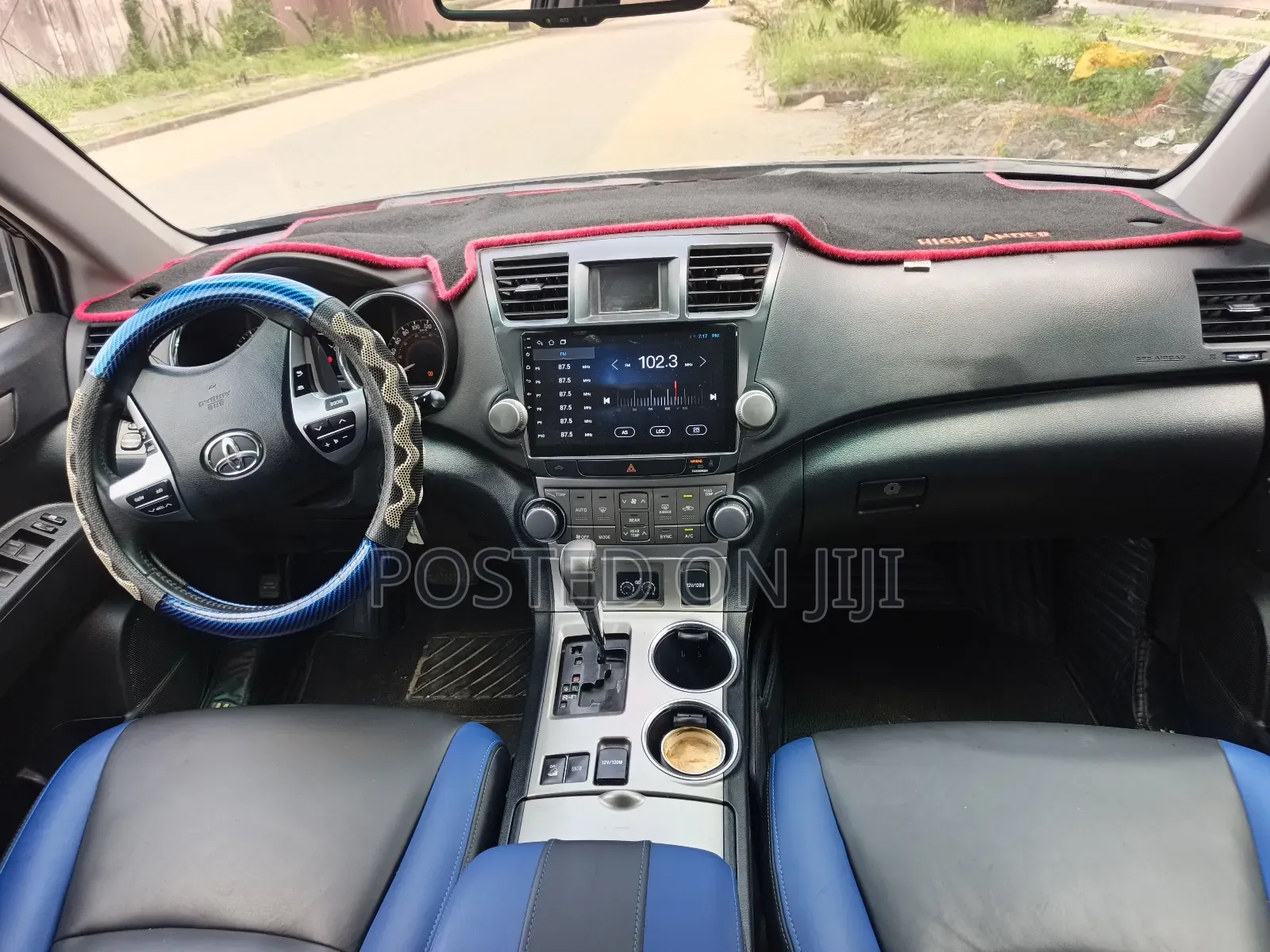 Toyota Highlander SE 3.5L 4WD 2013 Blue